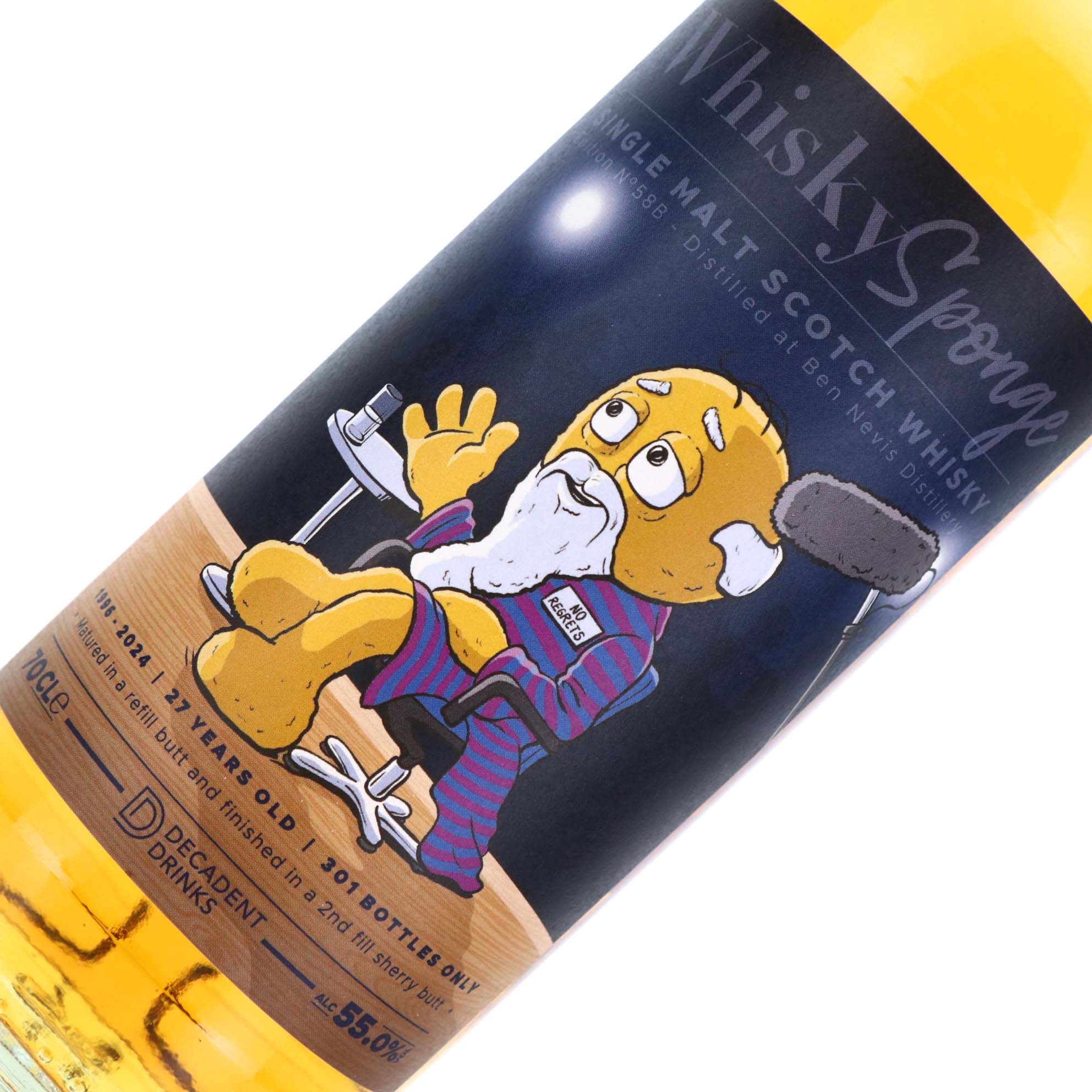 Whisky Sponge 58b Ben Nevis 27 years old | Decadent Drinks